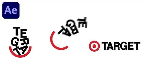 Target Logo Animation In Adobe After Effects - After Effects Tutorial - No Plugins.