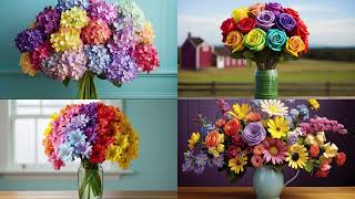 Midjourney Prompts: Flower Bouquets Ideas, Midjourney Inspiration, Midjourney AI Images
