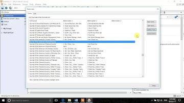 Learn Endnote | Part 04 (Abbreviating Journal Names, Dafault Library/Styles Selection)
