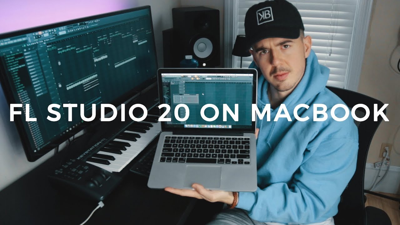 FL STUDIO 20 ON MACBOOK. (STOCK PLUGINS ONLY!)