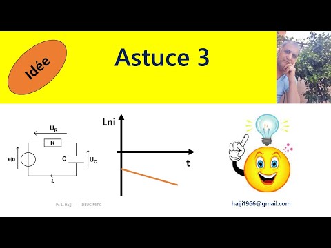 Astuce 3 : circuit RC comment utiliser les courbes