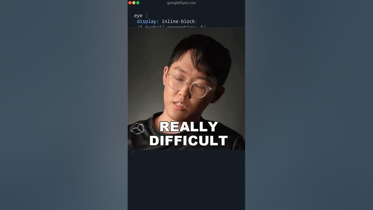Comment faire des Google Eyes (HTML & CSS & JS) - YouTube
