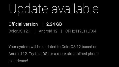 Color os 12 Official update for Oppo F17 pro/Oppo F17 (Stable update)