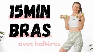 15min  Bras  Et  Epaules  Avec  Haltères - Exercices pour muscler et tonifier les bras a la maison screenshot 2