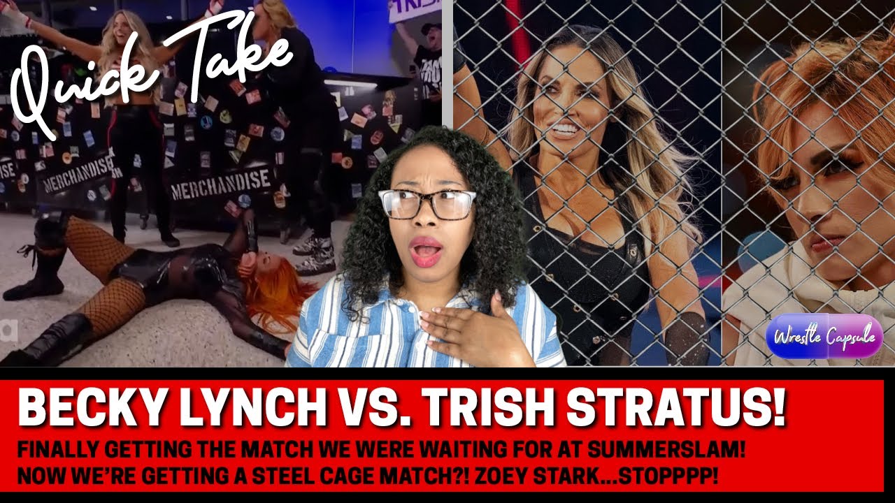 You don't stand a chance – WWE Superstar warns Becky Lynch ahead of her  Steel Cage Match against Trish Stratus