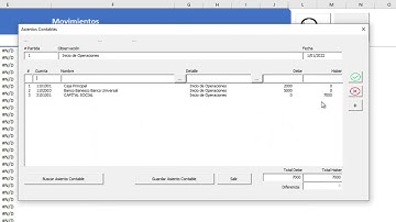 Sistema Contable en Excel Completo
