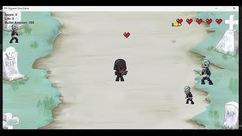 Pygame Zero - Zombie Shooting Game