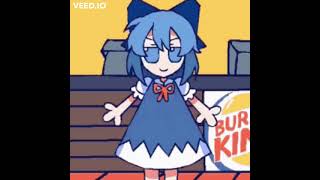 cirno spin at 3am in burger king