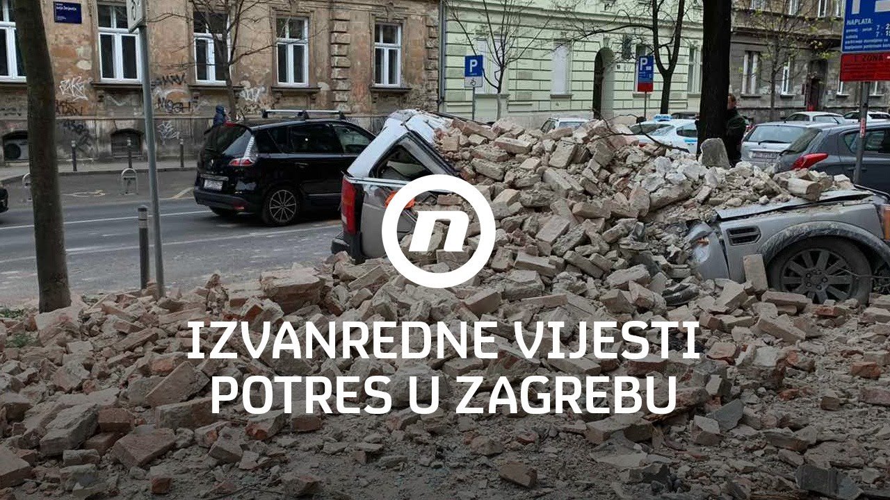 Tri Jaka Potresa Pogodila Zagreb Stanovnici Glavnog Grada Izasli