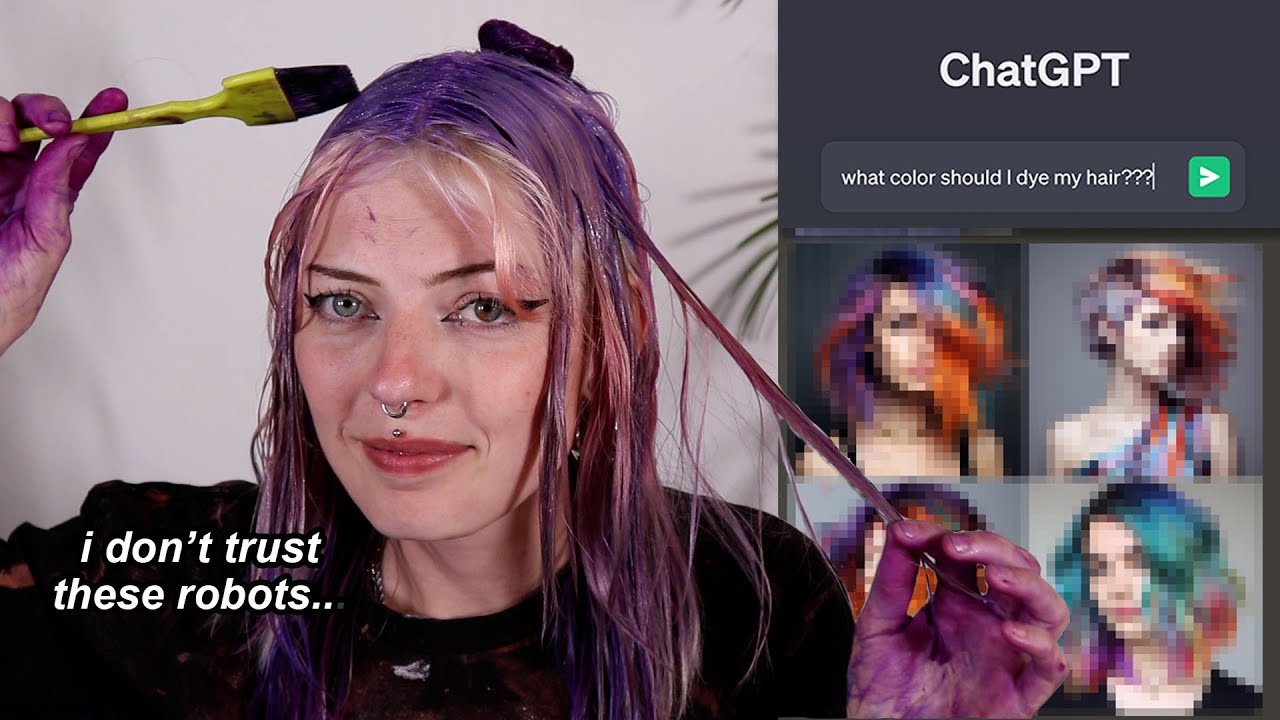 позволить ИИ решать, каким будет мой следующий цвет волос (большая ошибка)