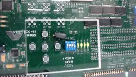 FPGA EDK MicroBlaze Timer Counter Polling 2.wmv