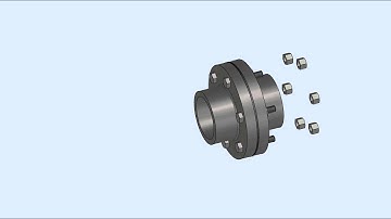 Flanged Pipe Joint Animation