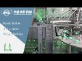 Plastic bottle 4 in 1 juice filling machine  huasheng beverage machinery