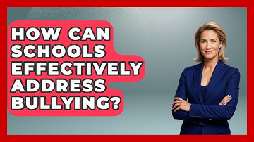 How Can Schools Effectively Address Bullying? - Aspiring Teacher Guide
