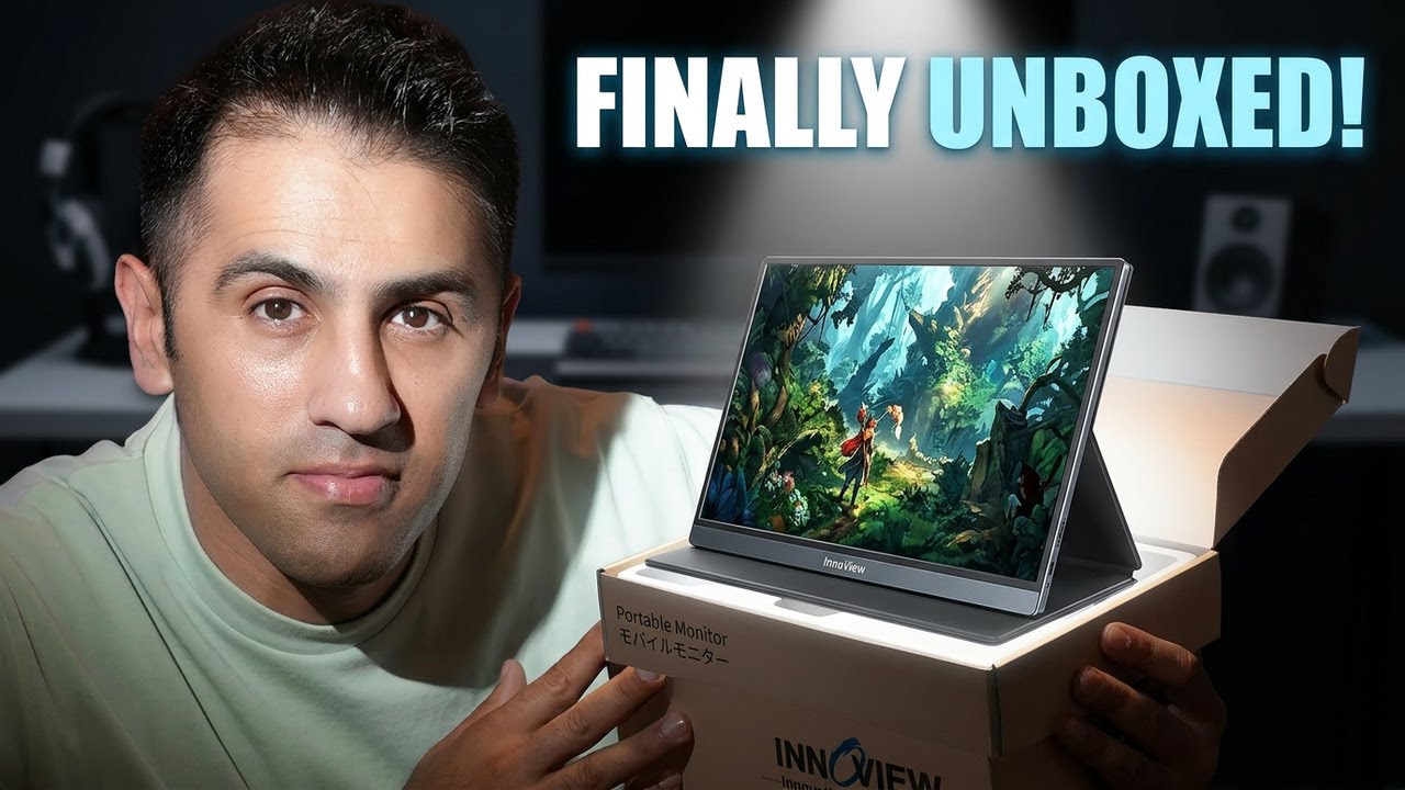 InnoView // 18 inch Portable Monitor - YouTube