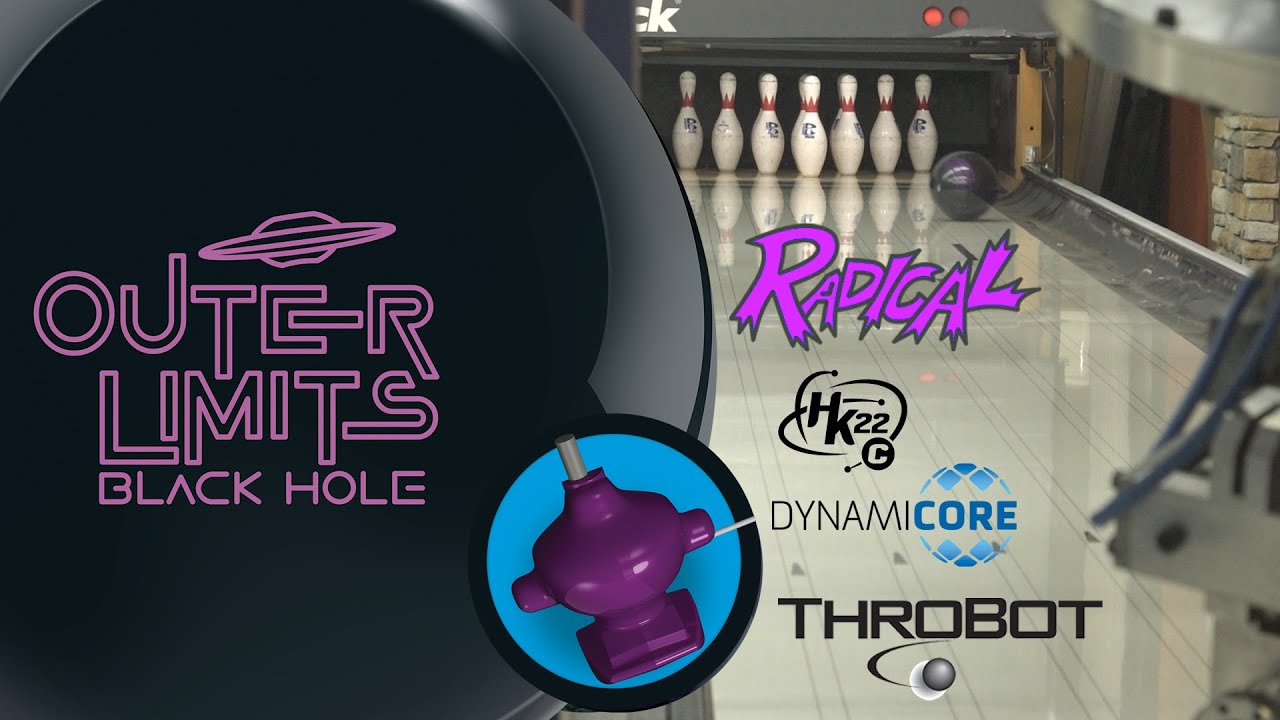 Radical Bowling // OUTER LIMITS BLACK HOLE // ThroBot Ball Review