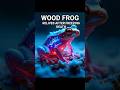 Wood Frog Re -Lives After Freezing Death In Alaska ☃️❄️ #facts #short #youtubeshorts #woodfrog #yt
