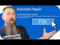 Stuck in Automatic Repair? Fix It WITHOUT Formatting