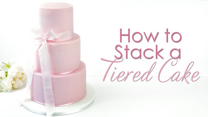 Cake Decorating Basics: Stacking Cakes With Straws – Sugar Geek Show