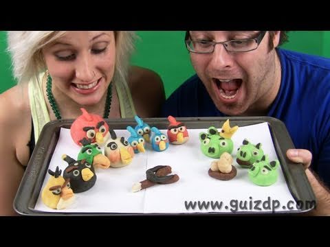 Angry Birds with Almond Paste (HowTo) -GuizDP