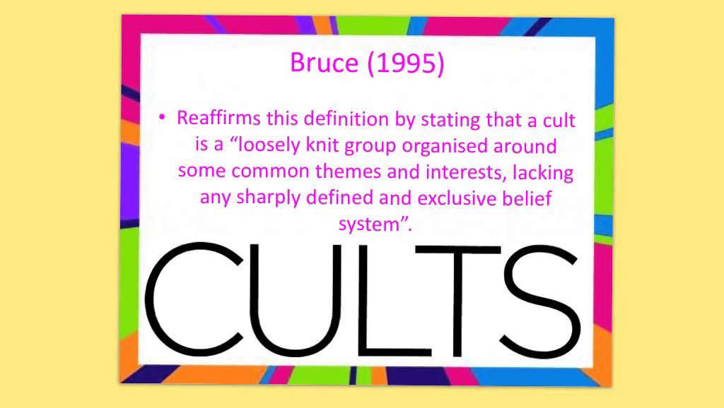 Cults And Beliefs , What Makes a Cult a Cult? – IKID