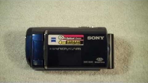 Sony handycam problems