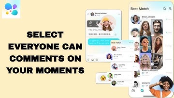 Hoe je ervoor zorgt dat iedereen op je momenten kan reageren in de Yeetalk-app | Stap voor stap