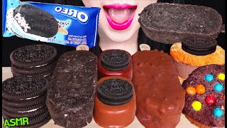 ASMR OREO ICE CREAM BAR, MAGNUM ICE CREAM, CHOCOLATE ICE CREAM 신상 오레오 아이스크림, 매그넘 민트 먹방 EATING SOUNDS