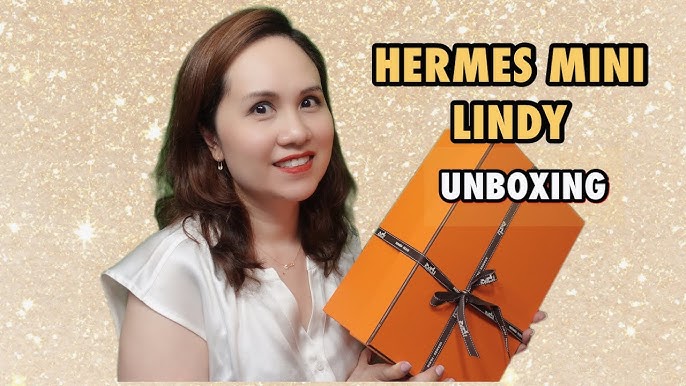 Hermes Unboxing 🦄🦄 Dream Bag Lindy 26, what fits