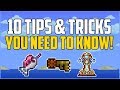 10 Terraria Tips and Tricks You MUST Know #1! | Terraria 1.3 Secrets & Glitches