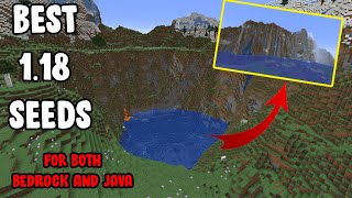 The 7 BEST 1.18 Minecraft Seeds for BOTH Java and Bedrock