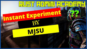 INSTANT RUST EXPERIMENT at WorkBenchs by MJSU | Rust Admin Academy | RAA | by SrtBull | Tutorial