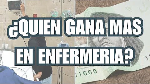 ¿Quién gana más que una enfermera?