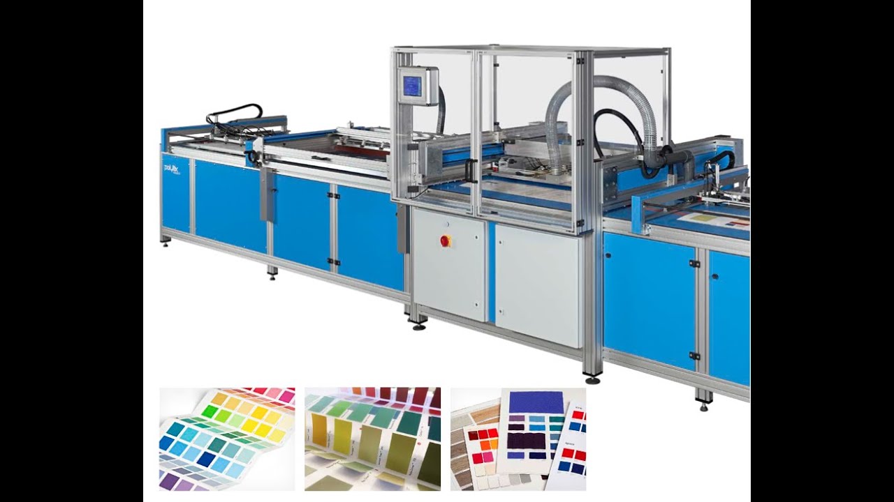 Polytex KX 103 Color Chips - YouTube