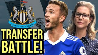 NEWCASTLE PREPARE £50 MILLION &#39;THIRD’ BID FOR MADDISON!