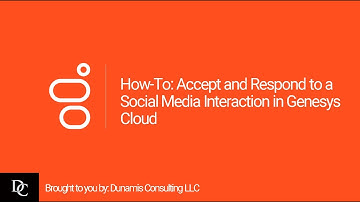How-To: Accept and Respond to a Social Media Interaction in Genesys Cloud