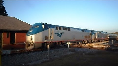 Amtrak & CSX Trains A Near Hit At The Diamond