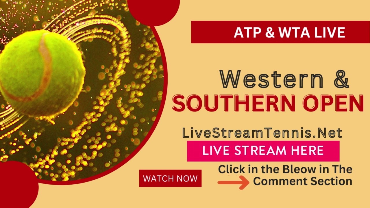 watch western and southern open live