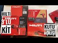 Hilti 3’lü Set (Matkap, Şarjlı, Jettaşı)