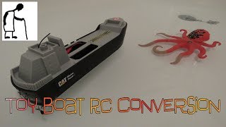 Junk Pile Toy Boat RC conversion