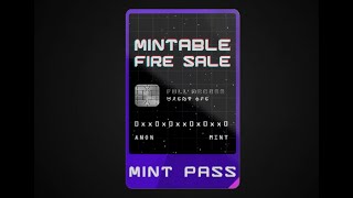 Mintable Alpha Pass | Exclusive Access