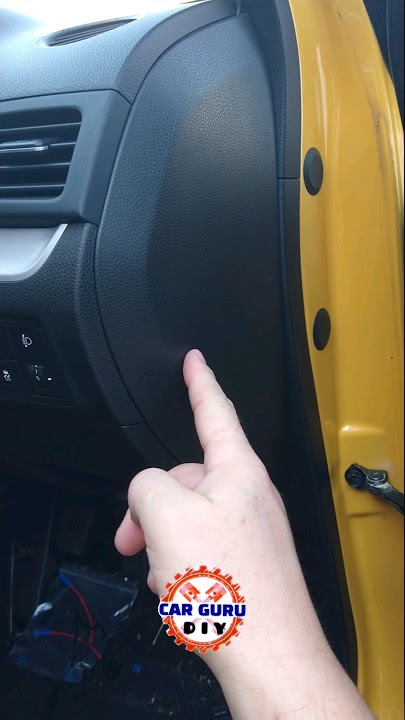 How to Remove Side Dashboard Panel PICANTO KIA @CarGuruDIY #CarGuruDIY