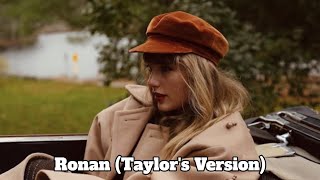 Taylor Swift - Ronan (Taylor's Version)