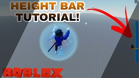 Tower Of Hell Height Bar Tutorial | Roblox | Roblox Studio | ZeTro Studio