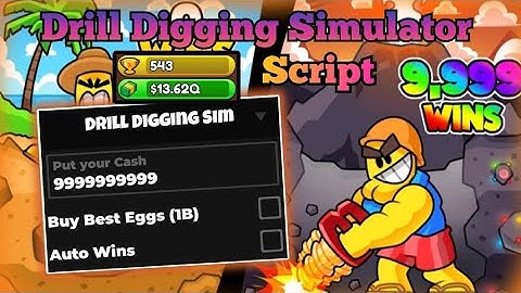 [So OP⛏️]Drill Digging Simulator Script - Infinite Cash | Mobile/Pc _ icekiroblox