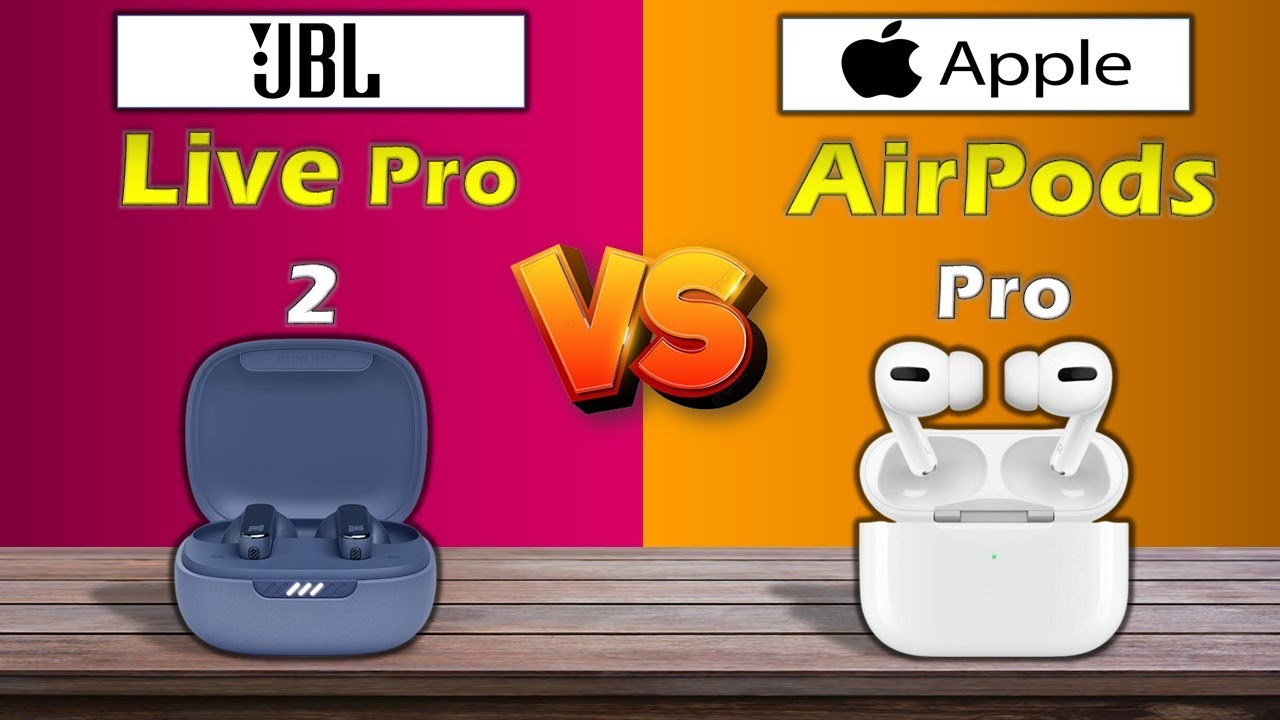 JBL LIVE PRO 2 VS APPLE AIRPODS PRO Comparison ! 