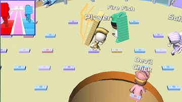 Bridge Race (IOS, Android) NEW UPDATE Gameplay All Levels (Level 49-51)