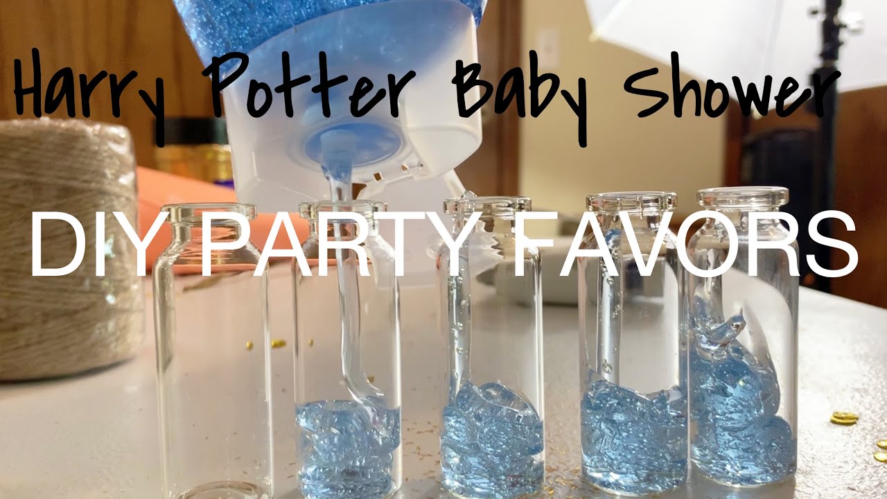 Harry Potter Baby Shower Part 1 DIY shower favors 