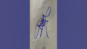Professional Signature ✍ for Anaya❤  #shorts #short #trending #viral