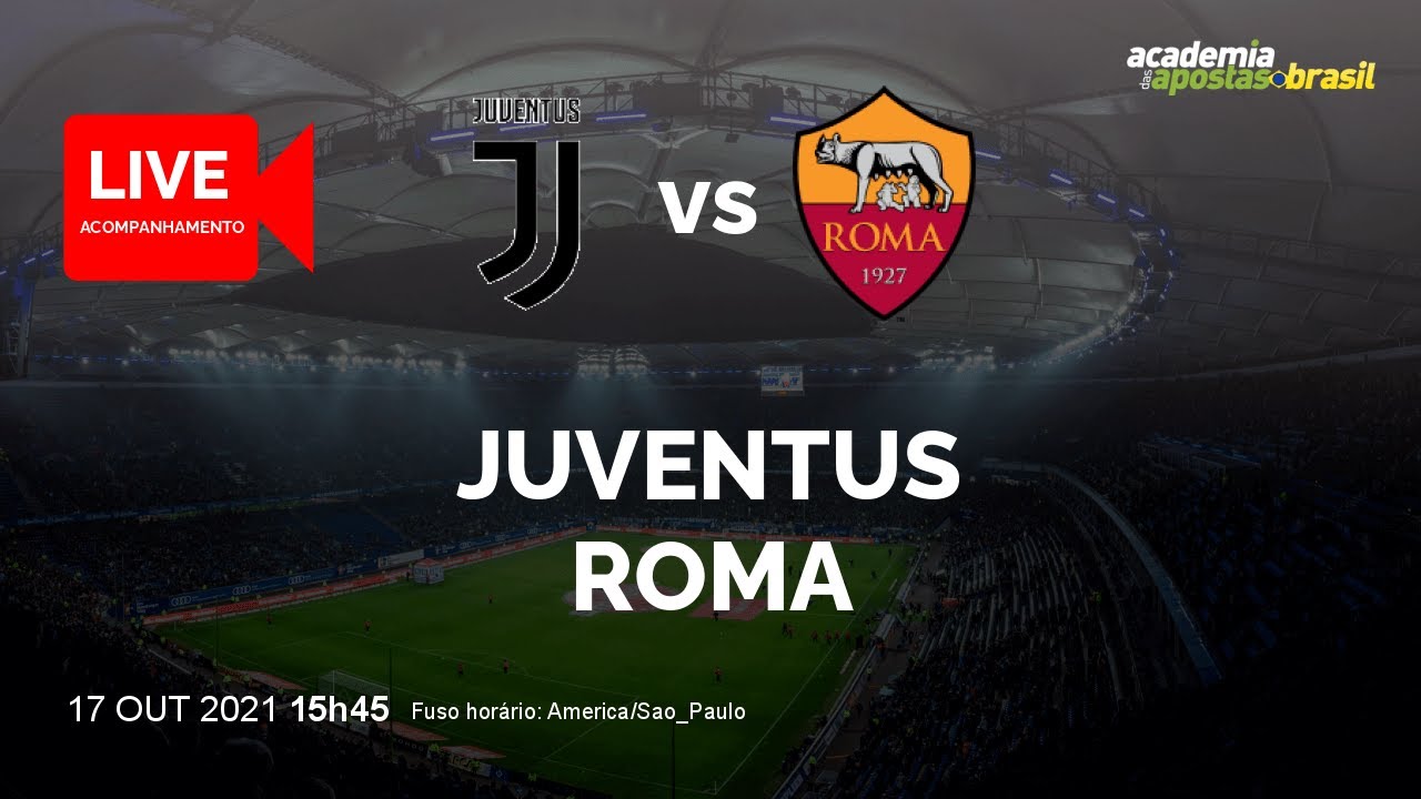 Juventus x Roma ao vivo | Itália - Serie A - 8ª Rodada | Narração